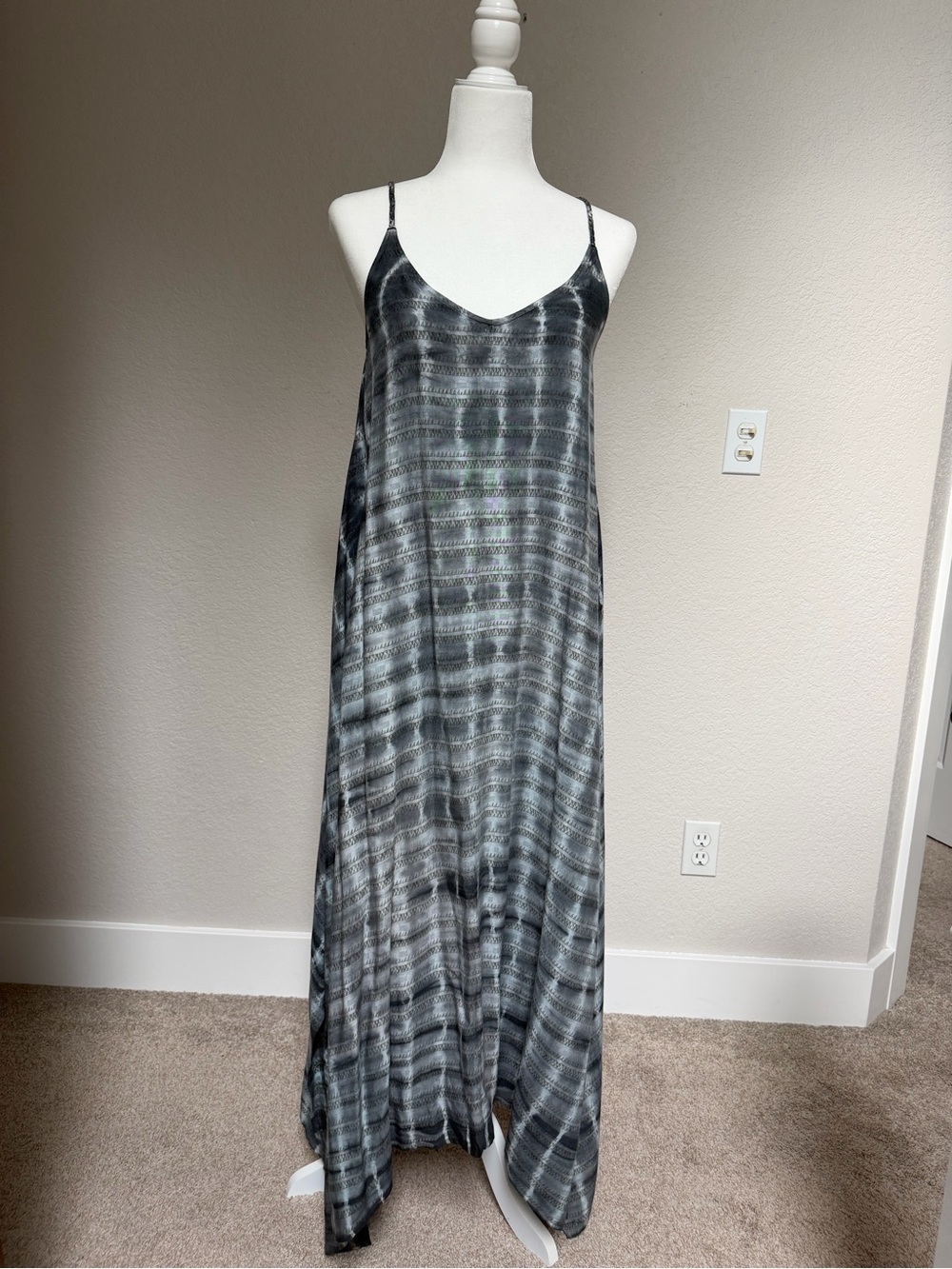 Billabong Gray Maxi Dress